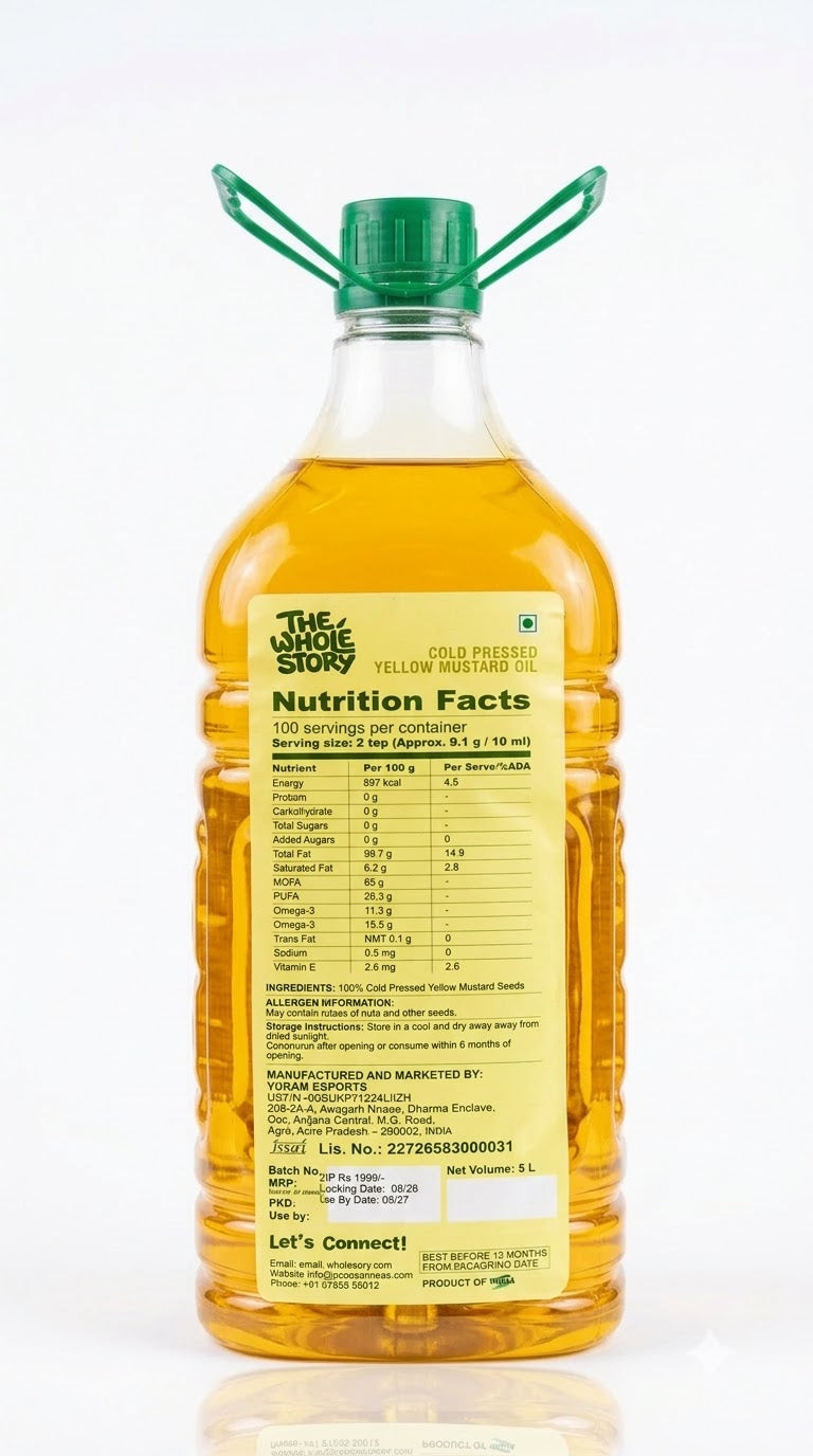 Yellow Mustard Oil
